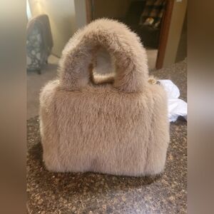G by Giuliana Faux Fur Shoulder Bag/Purse